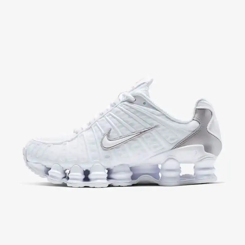 Nike Shox Tl &Quot;White Metallic Silver Max Orange&Quot; - Imagem 3