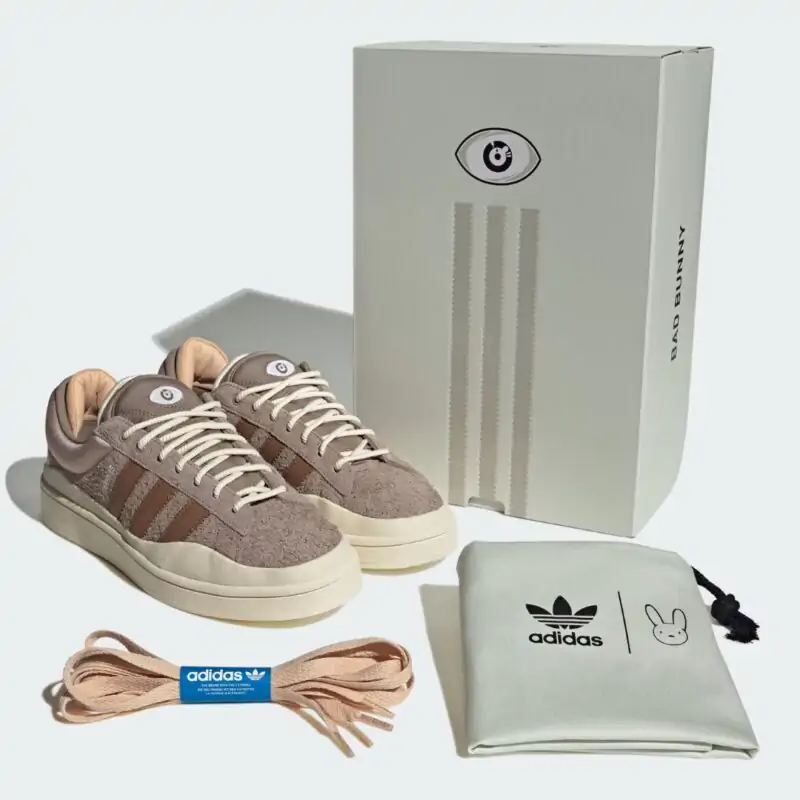 Adidas Campus &Quot;Bad Bunny Chalky Brown&Quot; - Imagem 9