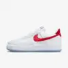 Nike Air Force 1 Low '07 "Satin White Varsity Red" - Imagem 2