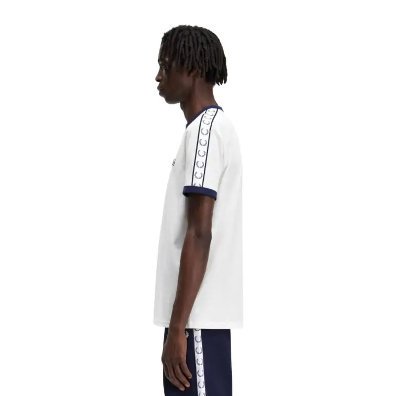 Camiseta Fred Perry Branca