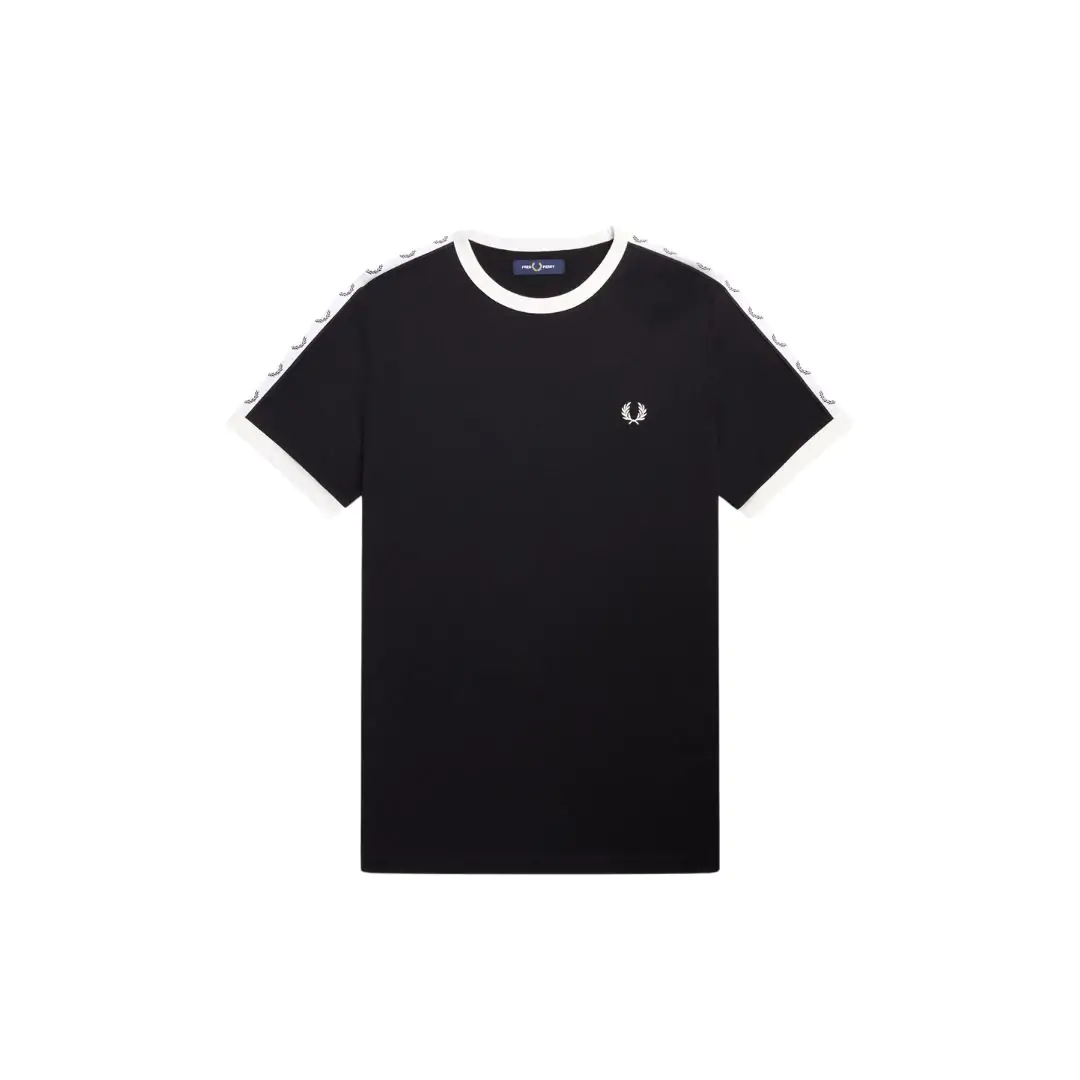 Camiseta Fred Perry Taped Ringer - Imagem 5