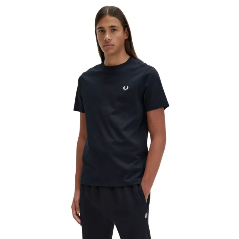Camiseta Fred Perry Preta