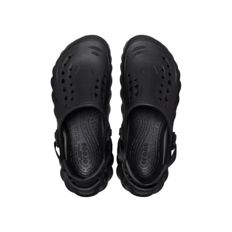 Crocs Echo Clog Storm "Triple Black" - Image 4