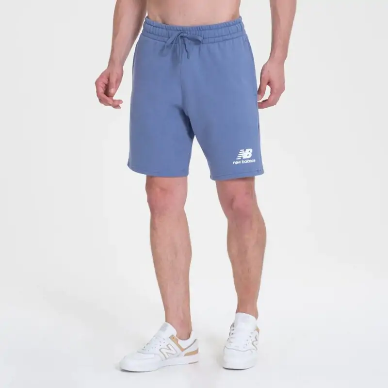 Bermuda New Balance Essentials Azul - Imagem 2