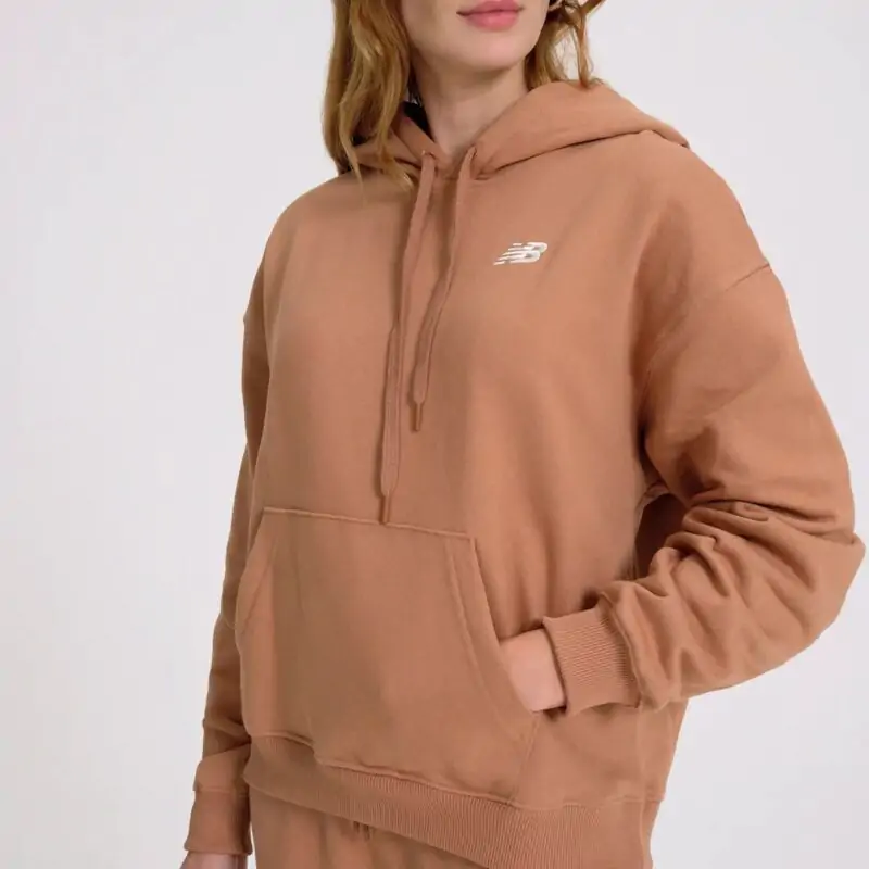Blusa Moletom New Balance Small Logo Feminino - Imagem 5