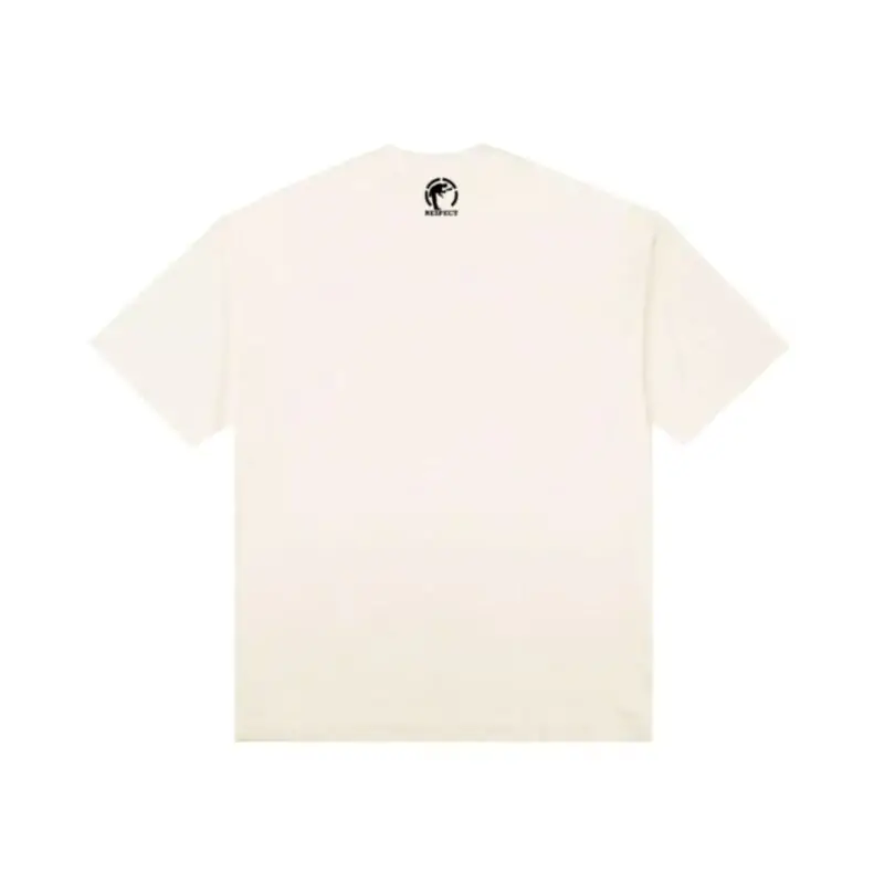 Camiseta Respect Brand Face Oversized Michael Jordan Off-White - Imagem 2