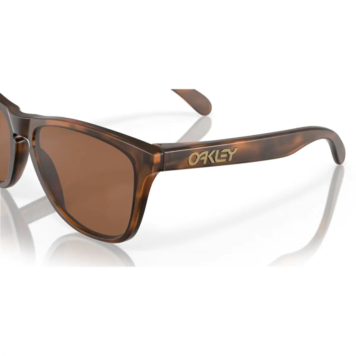 Óculos Oakley Frogskins Matte Brown Tortoise Prizm Tungsten - Imagem 5