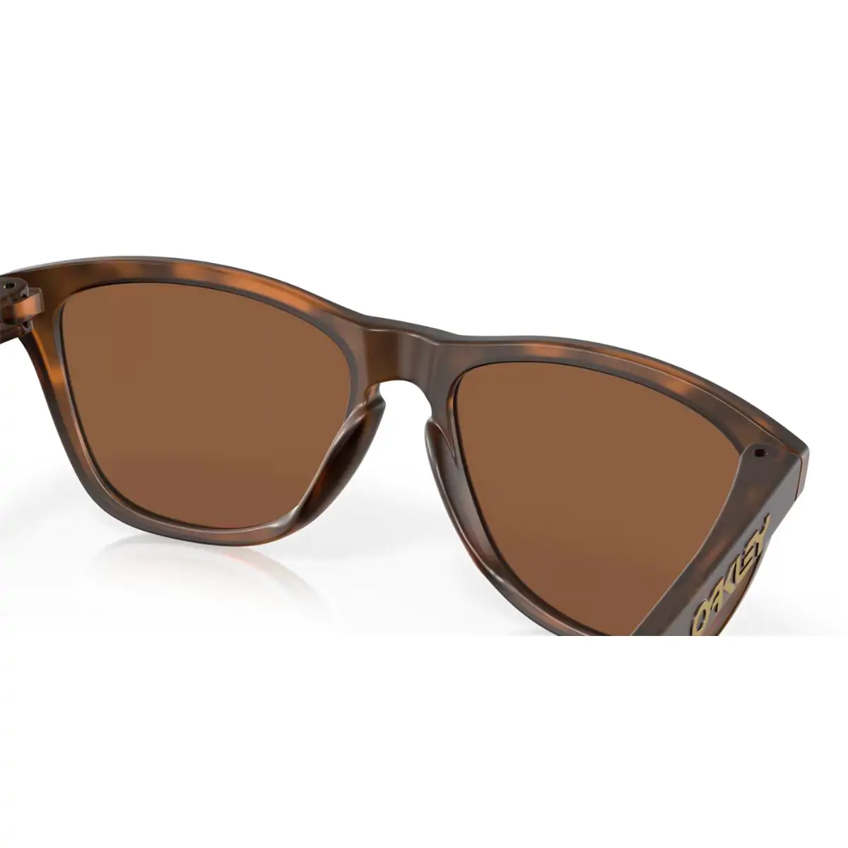 Óculos Oakley Frogskins Matte Brown Tortoise Prizm Tungsten - Imagem 6