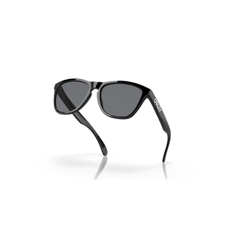 Óculos Oakley Frogskins Polished Black Grey - Image 4