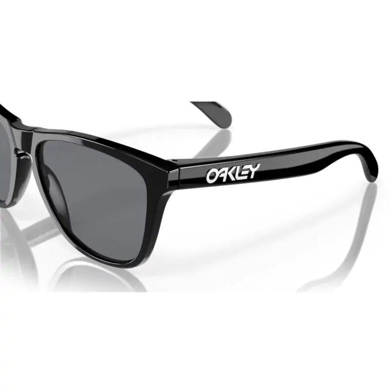 Óculos Oakley Frogskins Polished Black Grey - Image 6