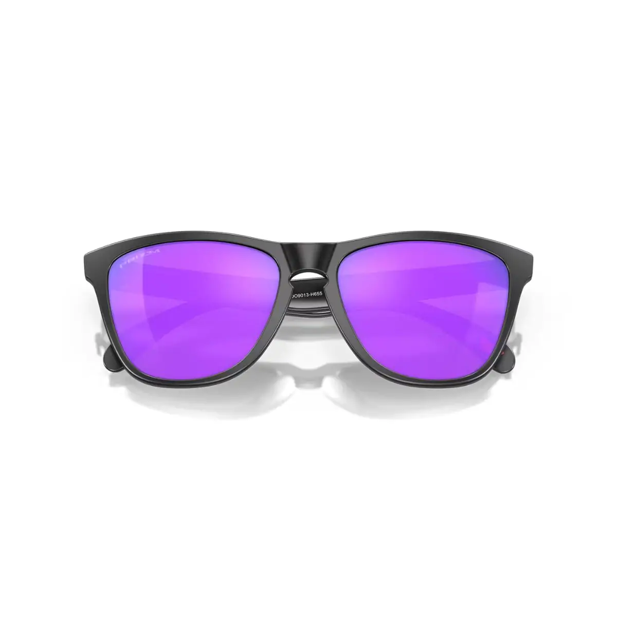 Óculos Oakley Frogskins Matte Black Prizm Violet - Imagem 5