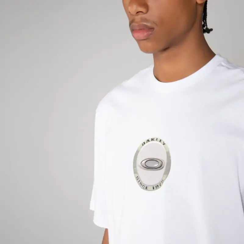 Camiseta Oakley Heritage Metal Tee &Quot;White&Quot; - Imagem 5