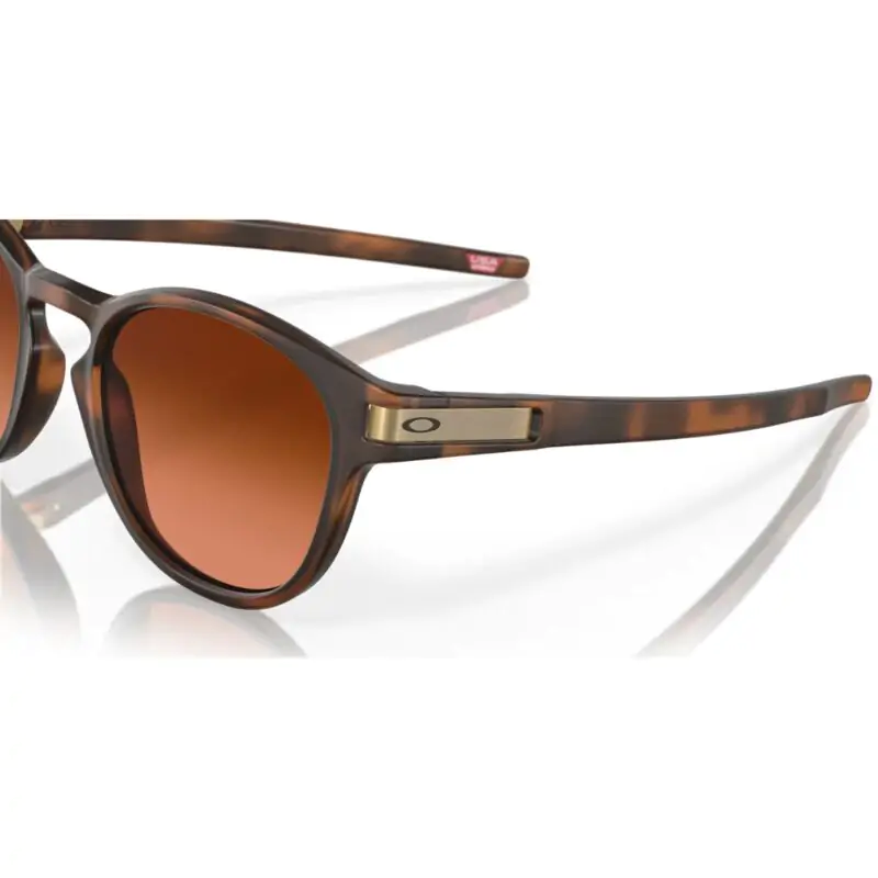 Óculos Oakley Latch Matte Brown Tortoise Prizm Brown Gradient - Imagem 6