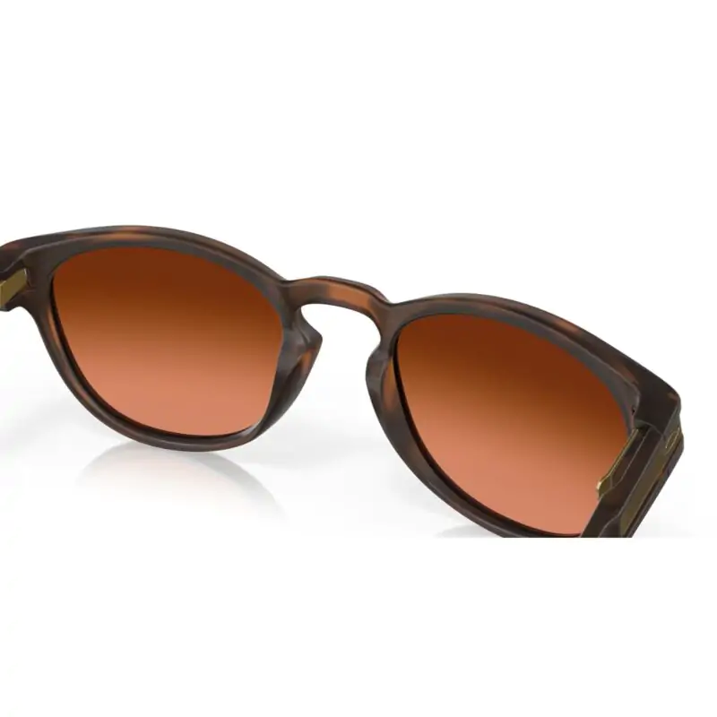 Óculos Oakley Latch Matte Brown Tortoise Prizm Brown Gradient - Imagem 7