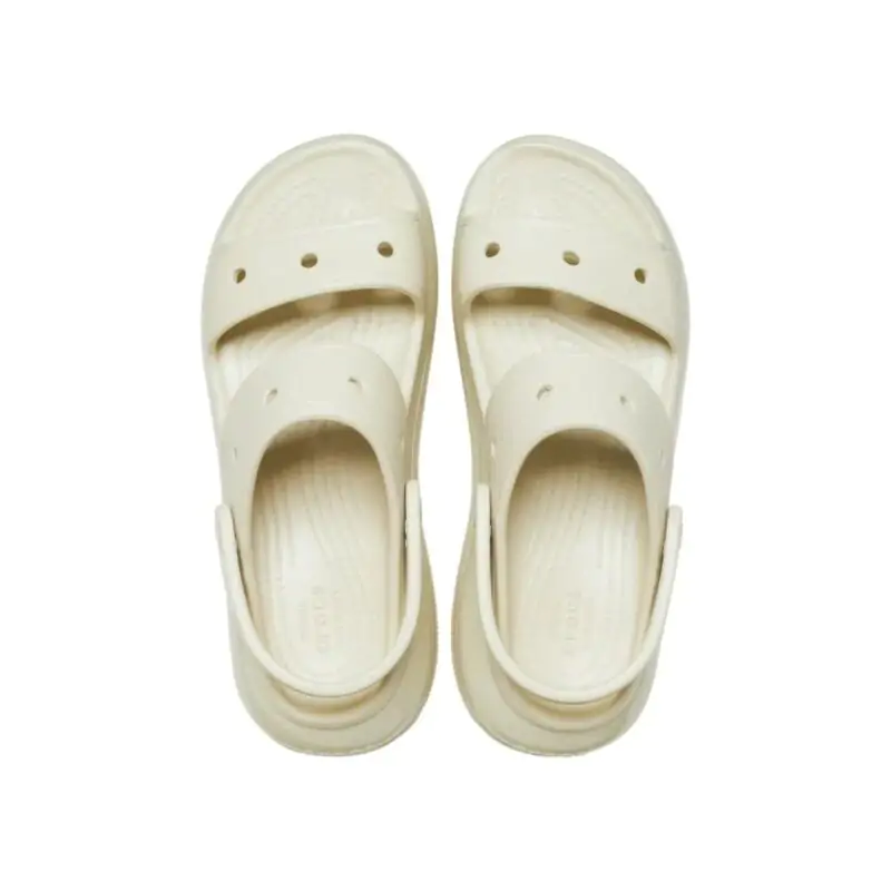 Sandália Crocs Classic Mega Crush Sandal "Bone"