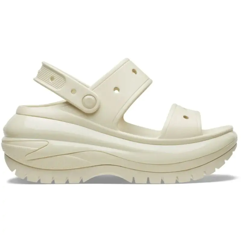 Sandália Crocs Classic Mega Crush Sandal "Bone"
