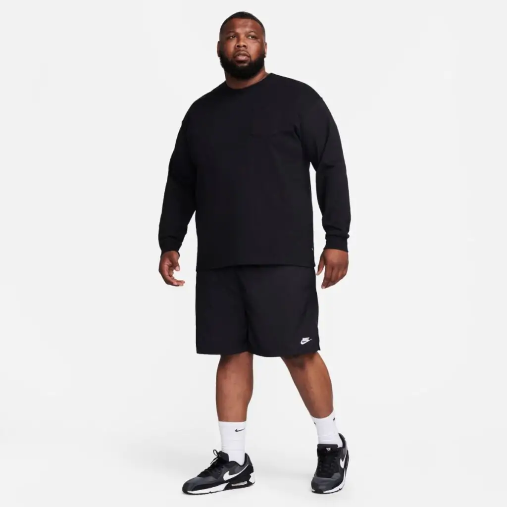Shorts Nike Club Flow Preto