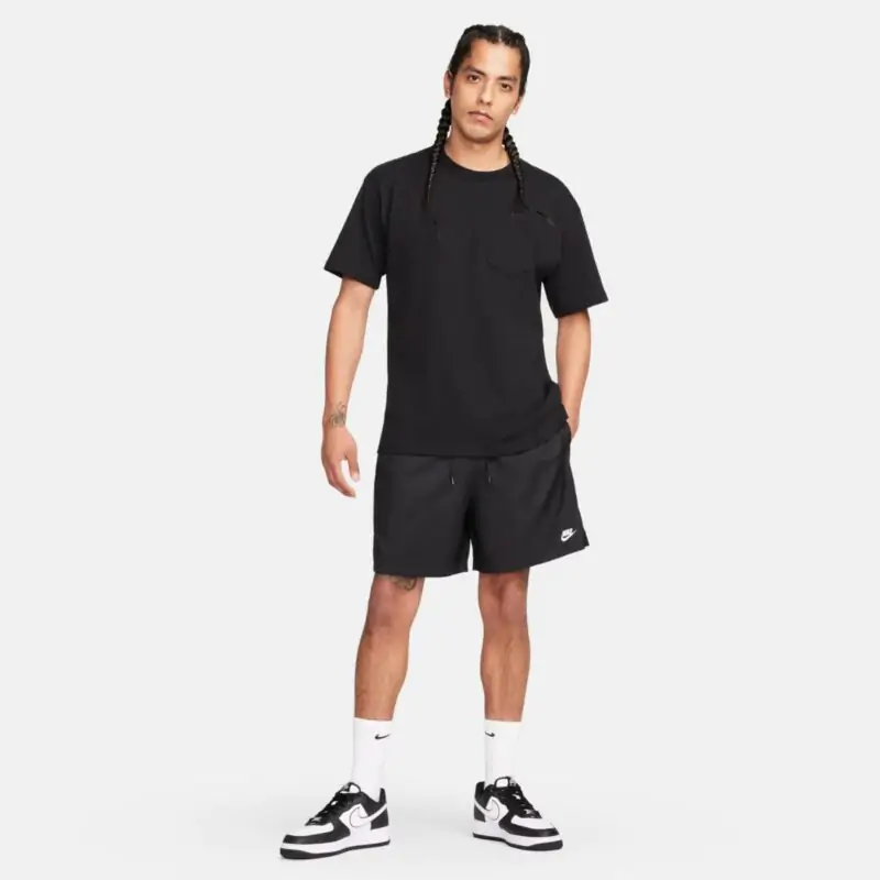Shorts Nike Club Flow Preto
