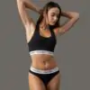 Calcinha Tanga Calvin Klein Jeans Preto