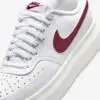 Tênis Nike Court Vision Alta "White Sail Team Red"