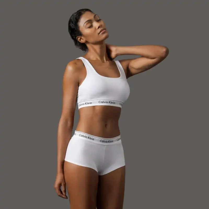 Top Regata Calvin Klein Modern Cotton Branco