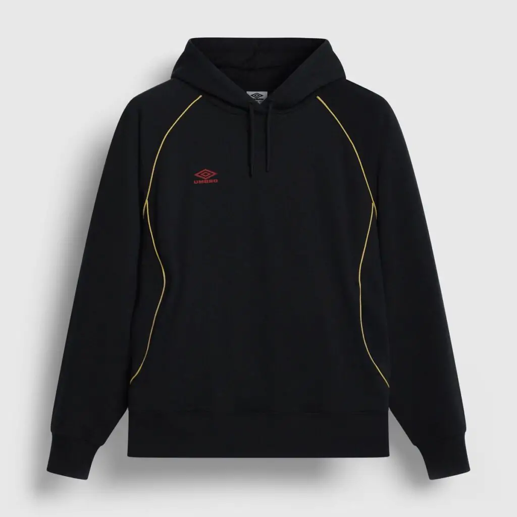Blusa Umbro Panelled Hoodie Preto