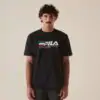 Camiseta Fila Comfort Tour Motor Sport Preto