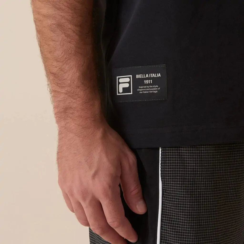 Camiseta Fila Comfort Tour Motor Sport Preto