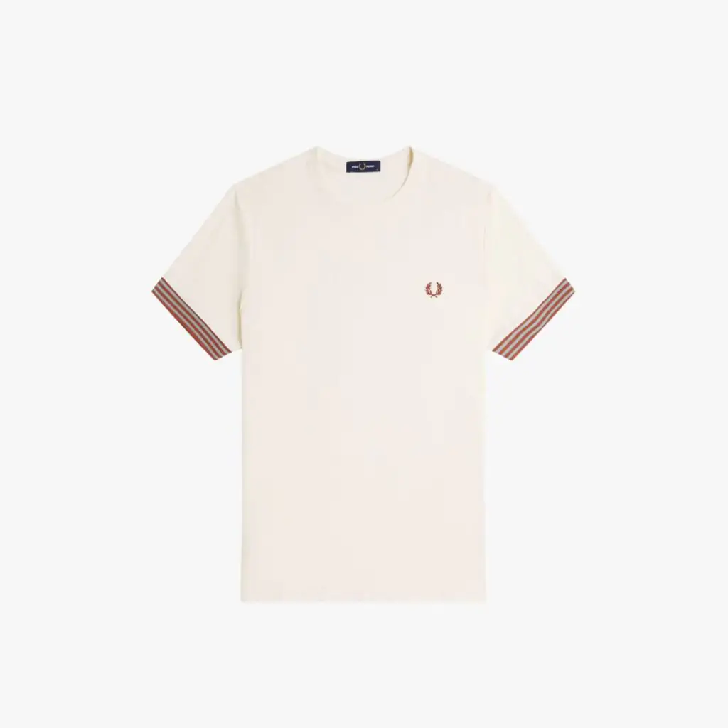 Camiseta Fred Perry Striped Cuff