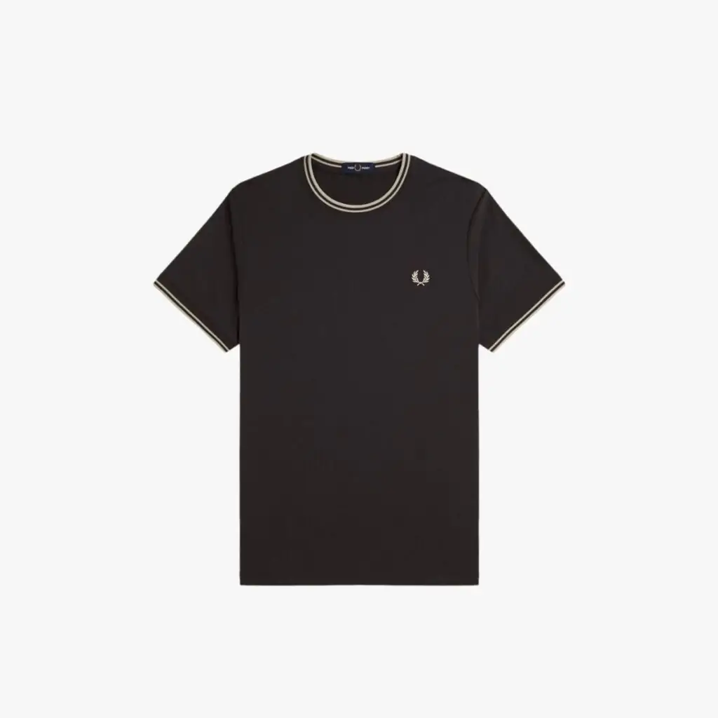 Camiseta Fred Perry Striped Cuff