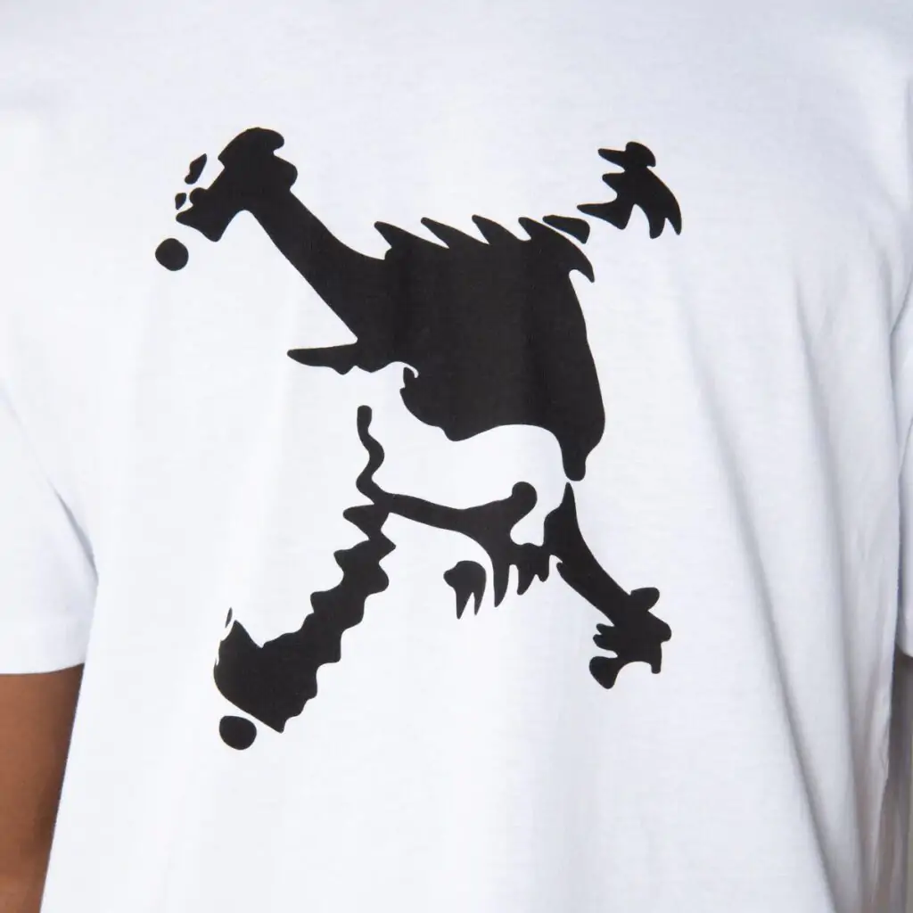 Camiseta Oakley Heritage Skull Branca