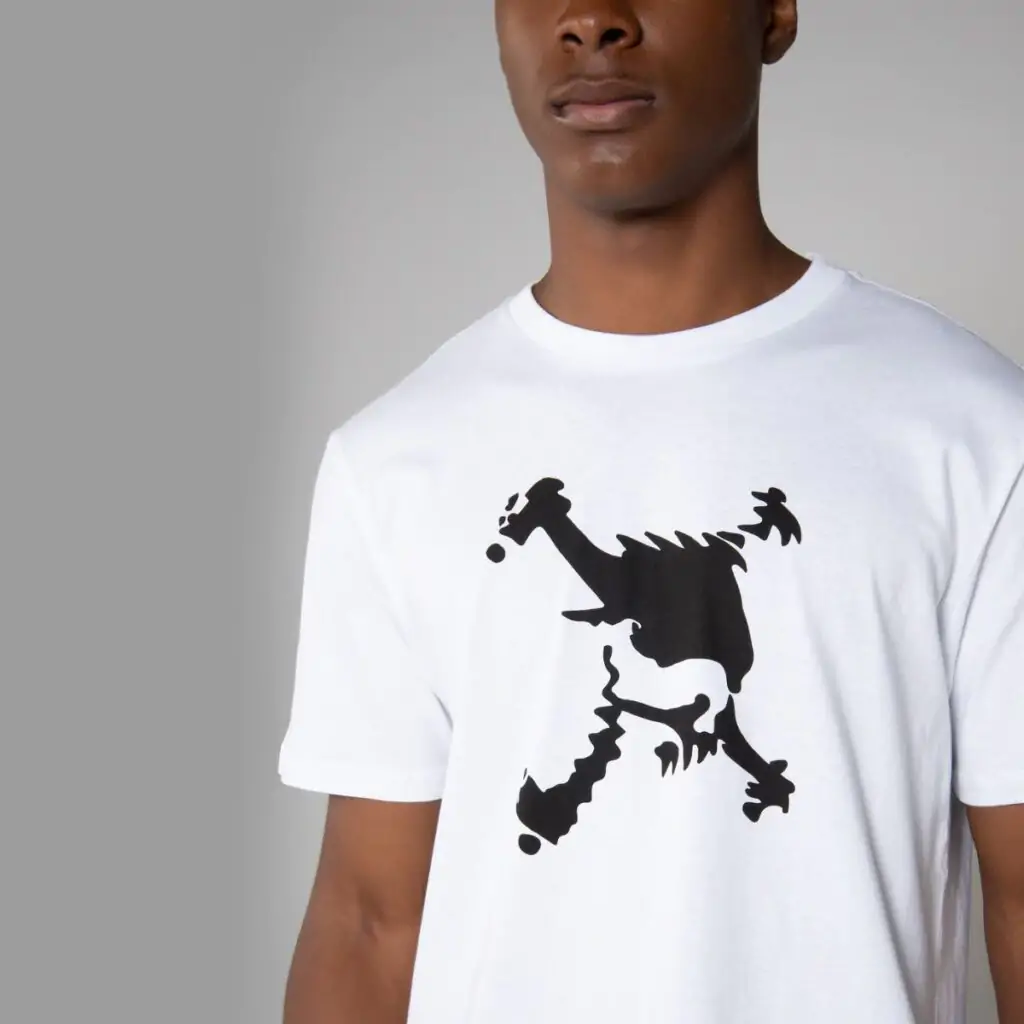 Camiseta Oakley Heritage Skull Branca
